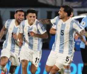 无梅西，阿根廷队居然客场拿下乌拉圭队，新人涌现